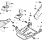 Καπάκι Δεξί Honda SCV-100 Lead