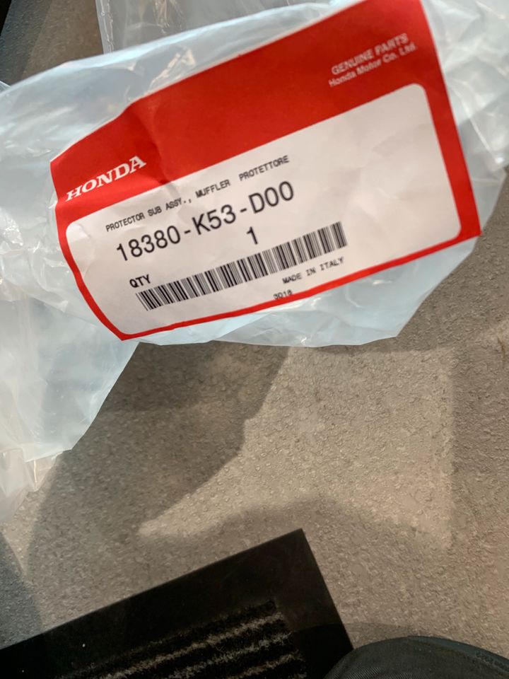 Προστατευτικό Εξάτμισης Honda SH-300
