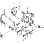 Κάλυμμα Προστατευτικού Εξάτμισης Honda SCV-100 Lead