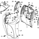 Πορτάκι Ντουλαπιού Honda SH-125/150